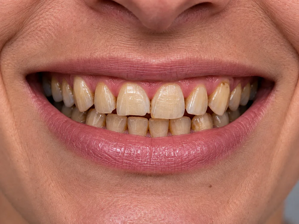 Antes: Blanqueamiento dental
